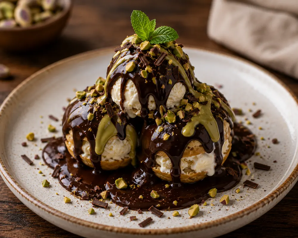 Profiteroles Italiennes — La Dimora, cucina italiana
