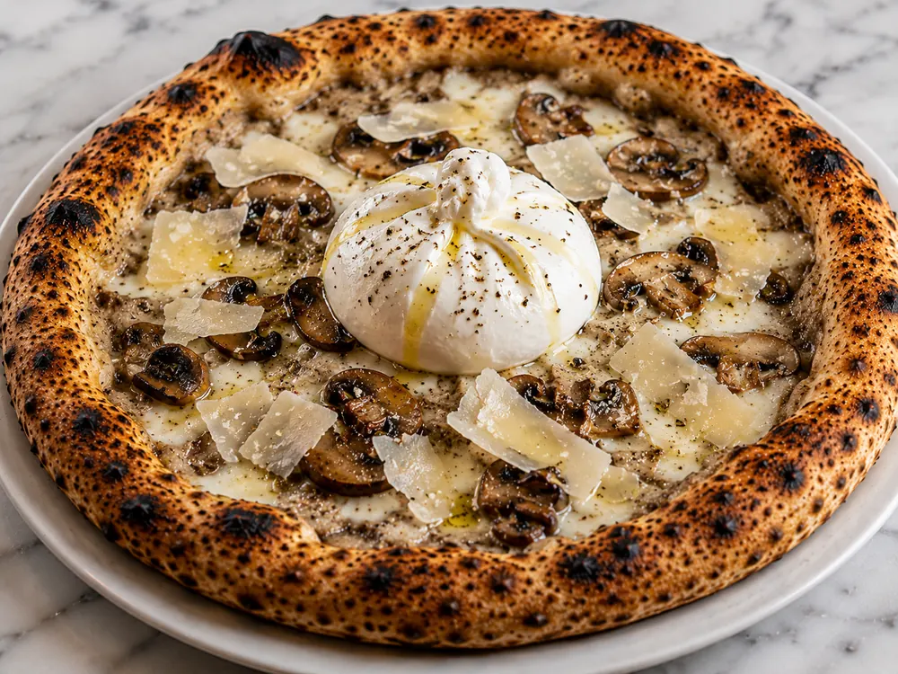 Burrata Tartufo — La Dimora, cucina italiana